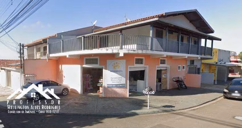 Sobrado com Salão Comercial e Casa no Jd. Lago Azul em Limeira-SP (RB)