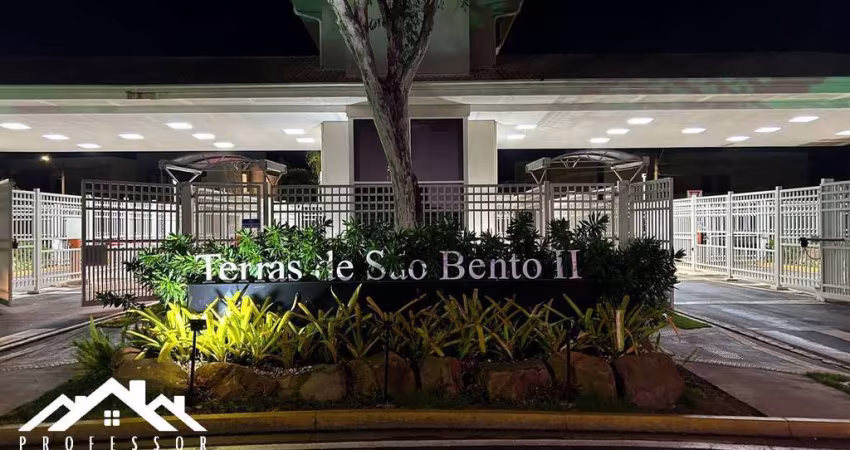 Terreno próximo à área verde no Cond. Terras de São Bento II