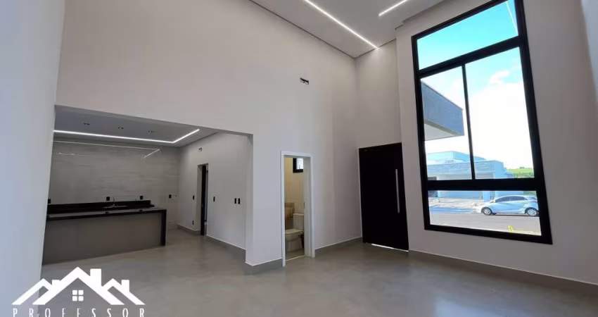 Casa térrea NOVA no Condomínio Fazenda Itapema em Limeira-SP (H)