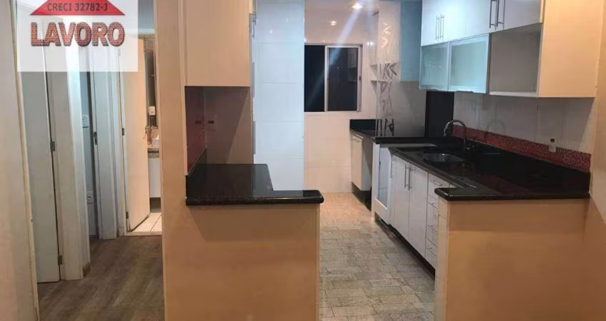 Apartamento com 2 dormitórios, Jardim Brasil,  à venda, 55 m², 1 vaga coberta, cozinha americana, rico em armários,  Americana/SP