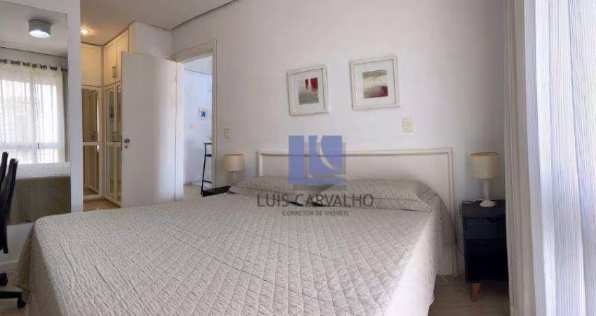 Flat com 1 dormitório para alugar, 42 m² por R$ 6.100,00/mês - Itaim Bibi - São Paulo/SP