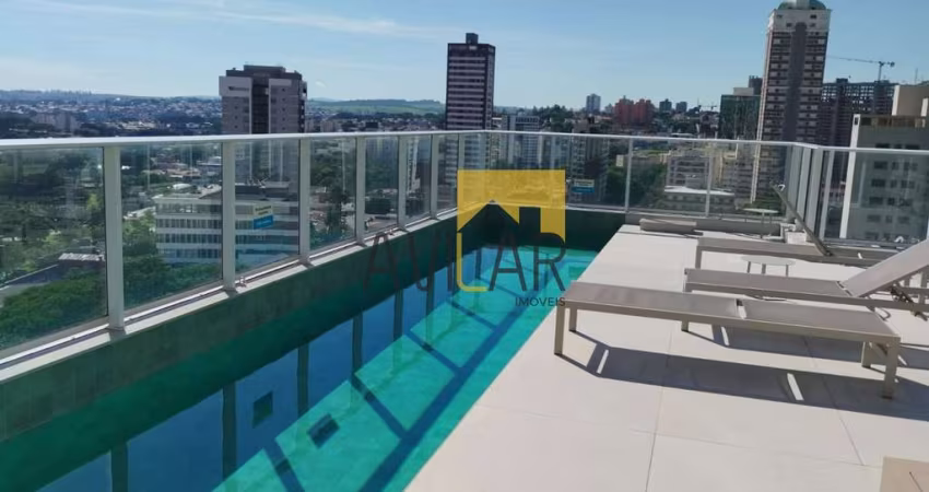 Imperdível oportunidade! Apartamento à venda ou locação no Cambuí, Campinas-SP: 1 quarto, 1 suíte, 1 sala, 1 banheiro, 1 vaga de garagem, 38,05m².