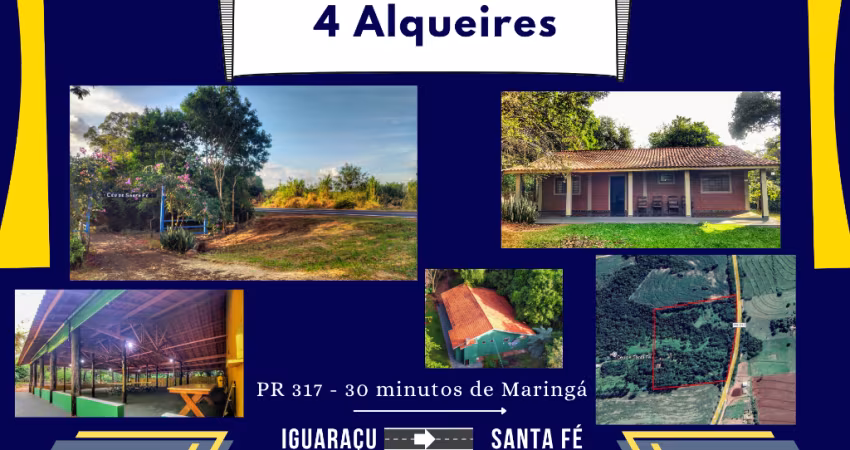 4,04 Alqueires as Margens da PR 317 entre Iguaraçu e Santa Fé