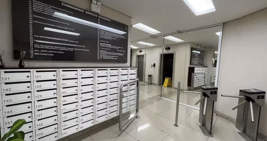 Sala comercial com 73 metros privativos no Bairro Floresta