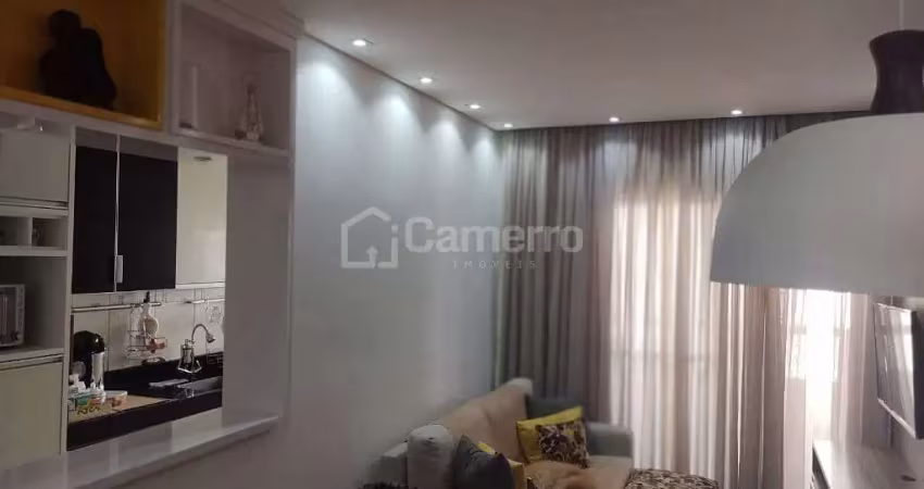 Apartamento com 2 dormitórios à venda, 58 m² por R$ 255.000,00 - Vila Belvedere - Americana/SP