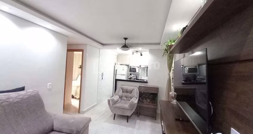 Apartamento com 2 dormitórios e giardino à venda, 49 m² por R$ 230.000 - Jardim das Laranjeiras - S