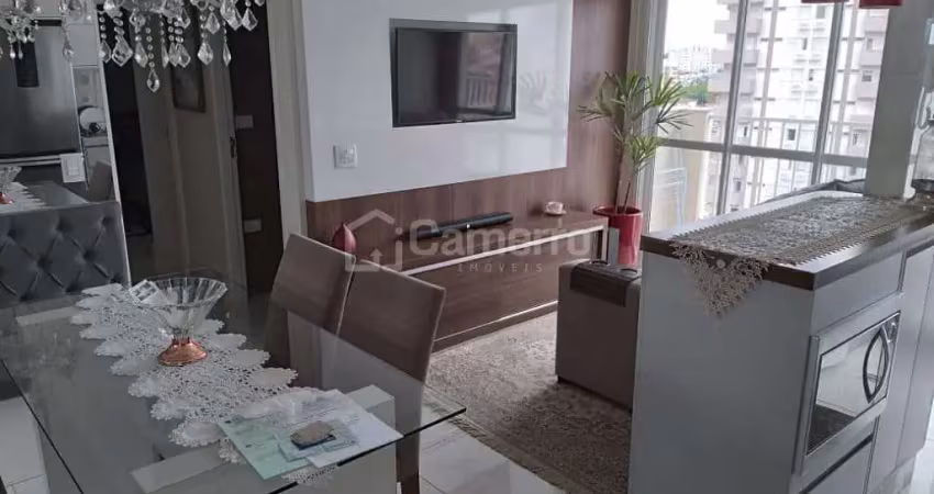 Apartamento com 2 dormitórios, sendo 1 suíte,  à venda, 52 m² por R$ 390.000 - Centro - Americana/S