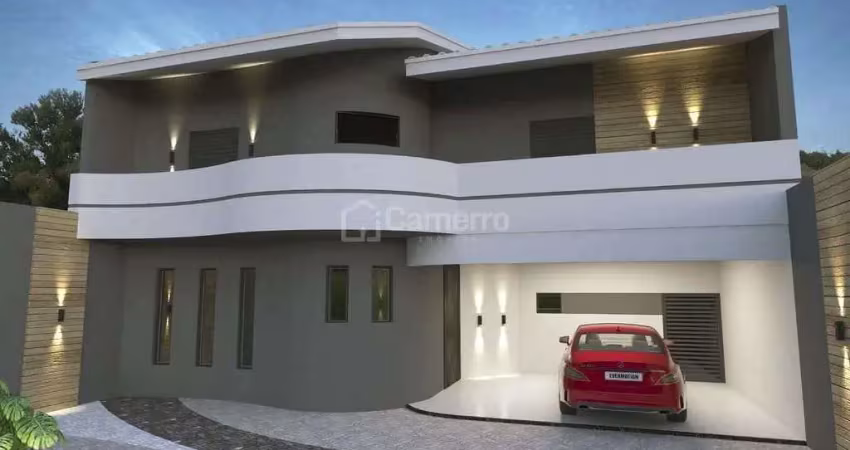 Casa com 4 dormitórios à venda, 300 m² por R$ 1.220.000,00 - Jardim Souza Queiroz - Santa Bárbara D