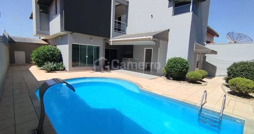 Casa com 3 dormitórios para alugar, 248 m² por R$ 7.202,43/mês - Werner Plaas - Americana/SP