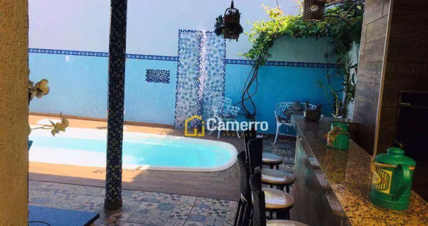 Casa com 3 dormitórios à venda, 134 m² por r$ 890.000,00 - jardim batagin - santa bárbara d'oeste/sp