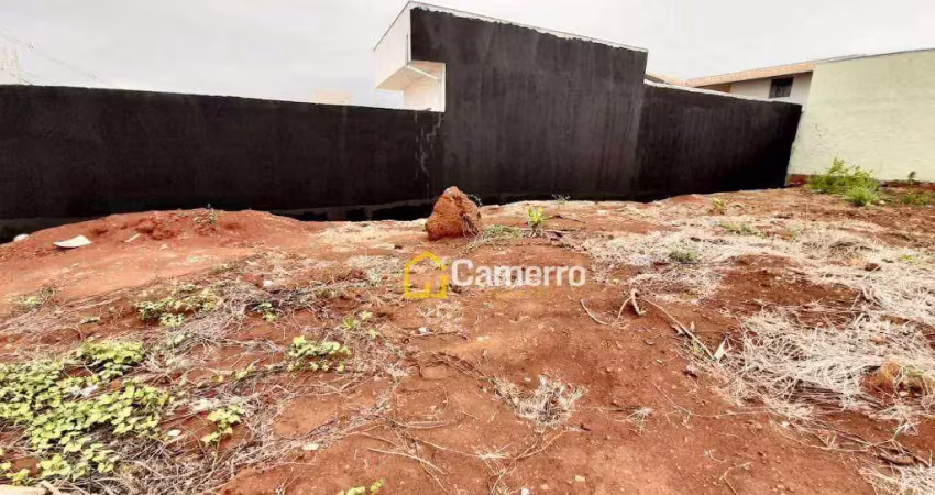 Terreno à venda, 298 m² por r$ 260.000,00 - terra azul - santa bárbara d'oeste/sp