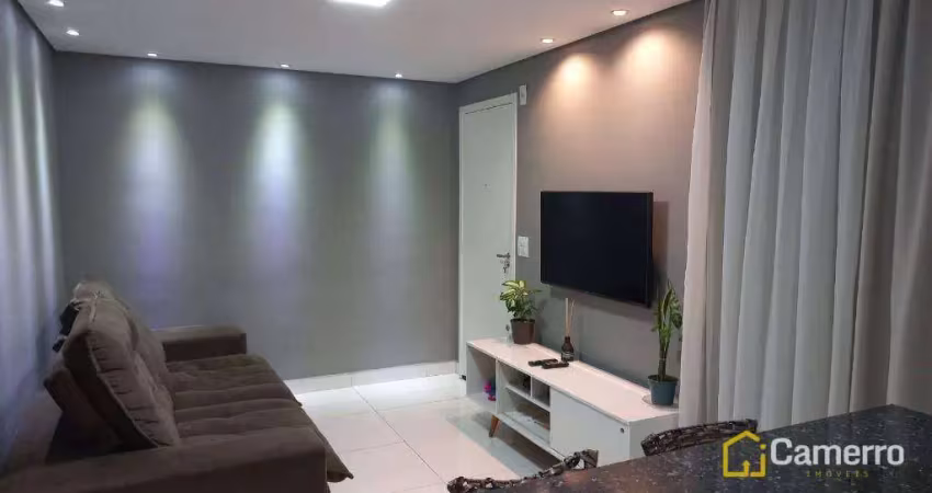 Apartamento com 2 dormitórios à venda, 43 m² por r$ 230.000,00 - jardim terramérica i - americana/sp