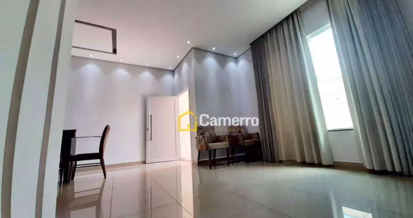 Casa com 3 dormitórios, sendo 1 suíte, à venda, 110 m² por r$ 595.000 - terramerica - americana/sp