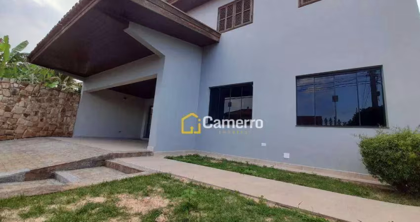Casa com 3 dormitórios para alugar, 279 m² por r$ 5.000/mês - parque novo mundo - americana/sp