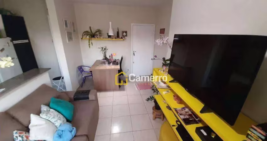 Apartamento com 2 dormitórios, sendo 1 suíte,  à venda, 55 m² por r$ 270.000 - vila belvedere - americana/sp