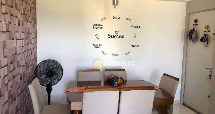 Apartamento com 2 dormitórios à venda, 55 m² por r$ 260.000,00 - carioba - americana/sp