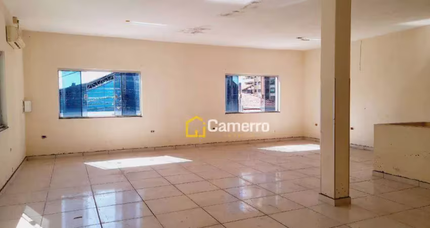 Salão para alugar, 102 m² por r$ 1.900/mês - centro - americana/sp