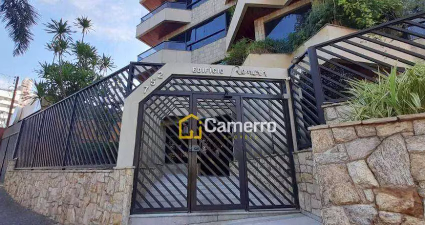 Apartamento com 3 dormitórios, sendo 1 suíte,  à venda, 192 m² por r$ 1.200.000 - centro - americana/sp