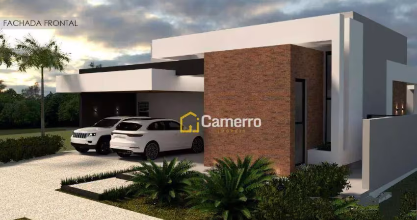 Casa com 4 dormitórios, sendo 3 suítes,  à venda, 270 m² por r$ 1.800.000 - fazenda santa lúcia - americana/sp