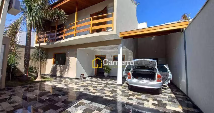 Casa com 4 dormitórios, sendo 2 suítes,  à venda, 284 m² por r$ r$ 1.150.000,00- jardim terramérica iii - americana/sp