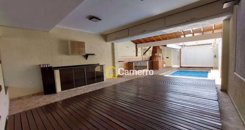 Casa com 4 dormitórios, sendo 3 suítes,  à venda, 250 m² por r$ 690.000 - parque novo mundo - americana/sp