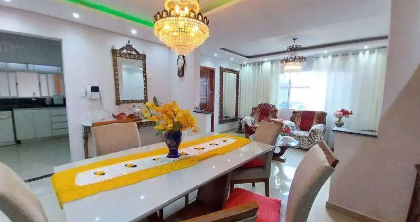 Casa com 3 dormitórios à venda, sendo 1 suíte, 118 m² por r$ 900.000 - santa rosa 2 - santa bárbara d'oeste/sp