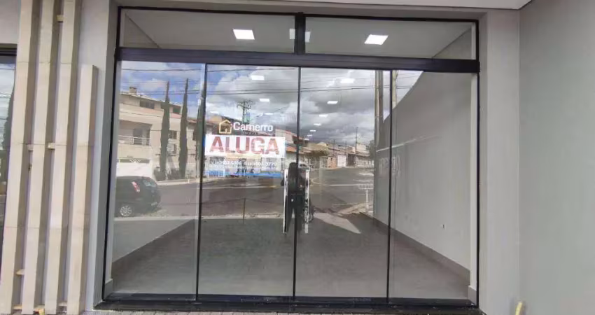Salão para alugar, 91 m² por r$ 2.408,00/mês - jaguari - americana/sp