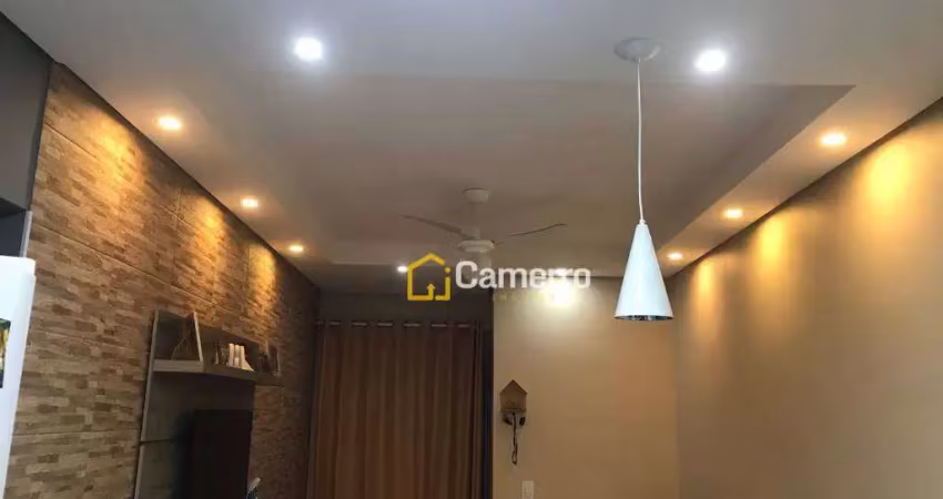 Apartamento com 2 dormitórios à venda, 74 m² por r$ 265.000,00 - parque universitário - americana/sp