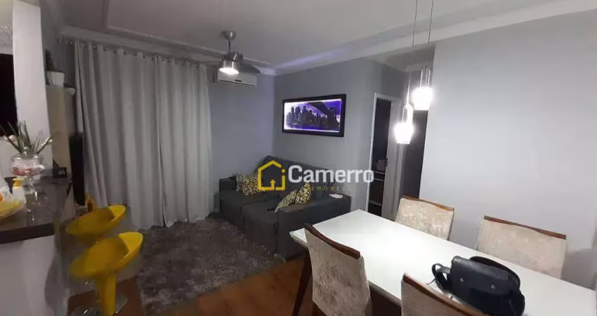 Apartamento com 2 dormitórios à venda, 70 m² por r$ 280.000,00 - vila omar - americana/sp