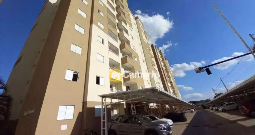 Apartamento com 2 dormitórios à venda, 58 m² por r$ 220.000,00 - jardim marajoara - nova odessa/sp