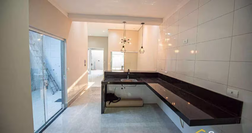 Casa com 3 dormitórios, sendo 1 suíte,  à venda, 120 m² por r$ 650.000 - jardim terramérica ii - americana/sp