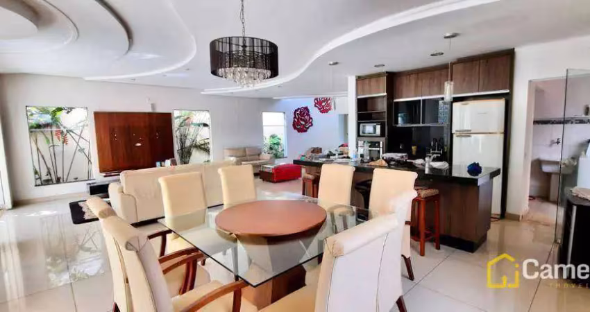 Casa com 3 dormitórios para alugar, 300 m² por r$ 9.065,00/mês - jardim imperador - americana/sp