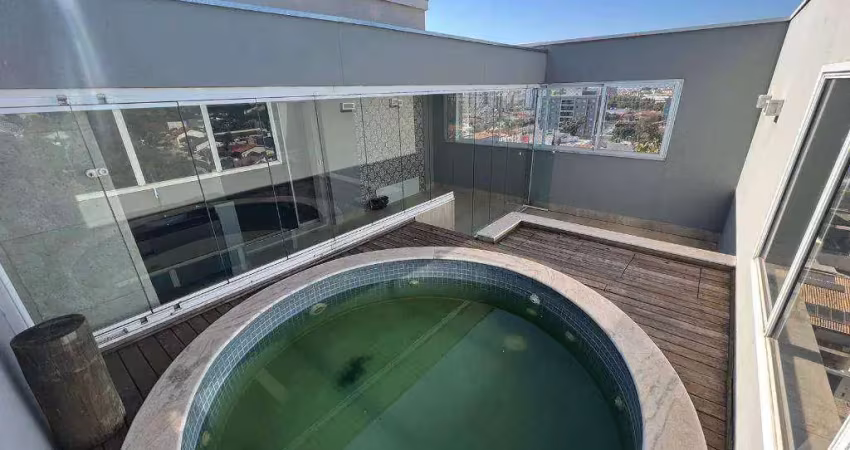 Apartamento com cobertura,  com 2 dormitórios, sendo 1 suíte master e closet à venda, 82 m² por r$ 1.280.000 - jardim são paulo - americana/sp