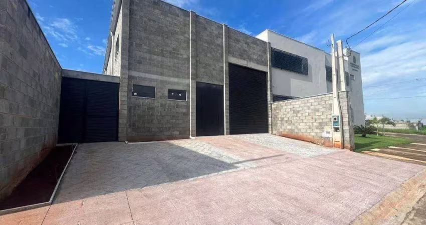 Salão para alugar, 327 m² por r$ 8.500/mês - jardim firenze - santa bárbara d'oeste/sp