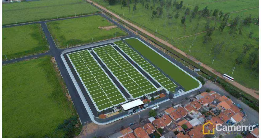 Terreno à venda, 129m² por r$ 120.000  em americana/sp