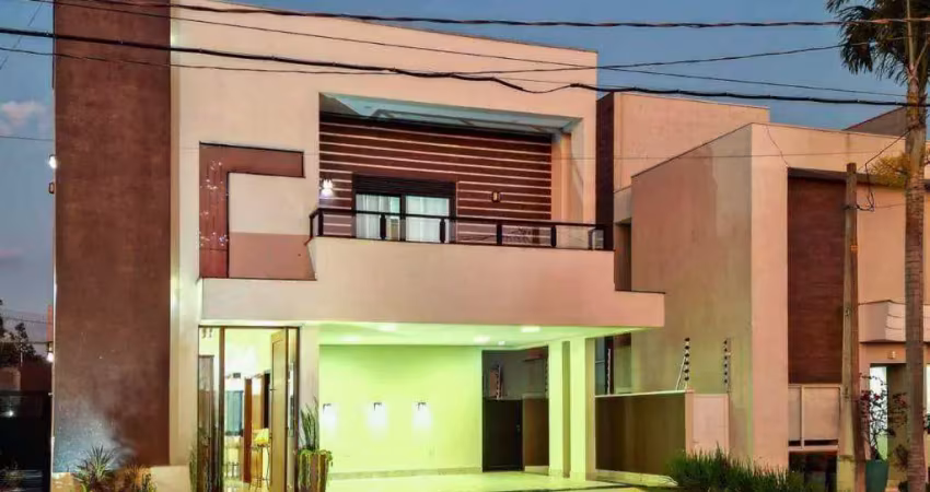 Casa com 3 dormitórios para alugar, 254 m² por r$ 11.450,00/mês - loteamento residencial mac knight - santa bárbara d'oeste/sp