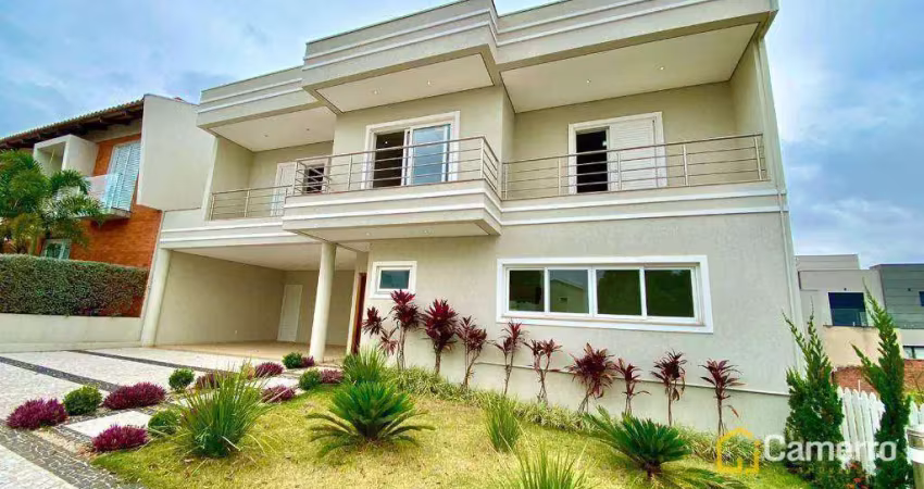 Casa com 4 dormitórios para alugar, 450 m² por r$ 10.000/mês - jardim tripoli - americana/sp