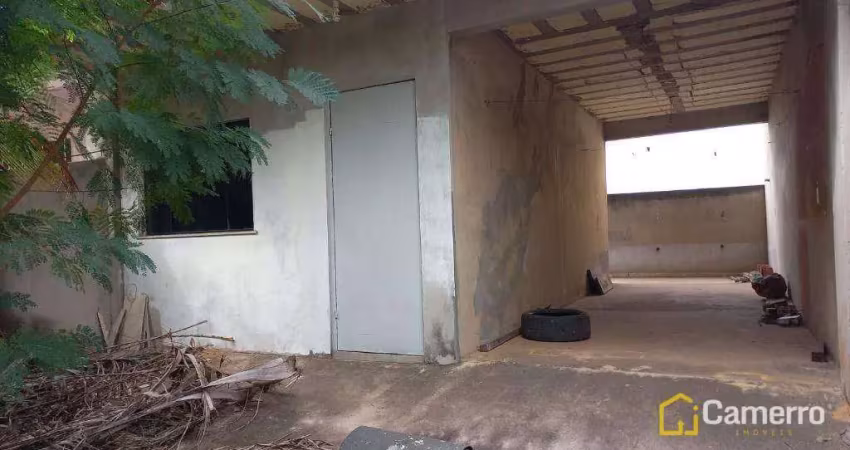 Casa comercial e residencial, salão com 129m², sala com 26,19m² e casa residencial com 2 dormitórios à venda, 241 m² por r$ 670.000 - catharina zanaga