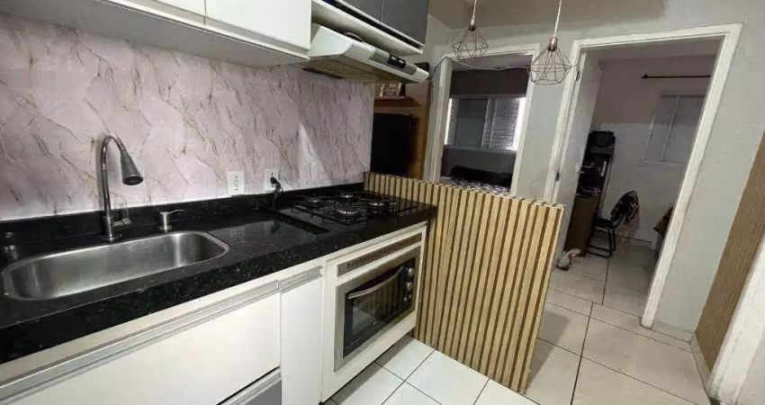 Apartamento com 2 dormitórios à venda, 50 m² por r$ 195.000,00 - jardim das orquídeas - santa bárbara d'oeste/sp