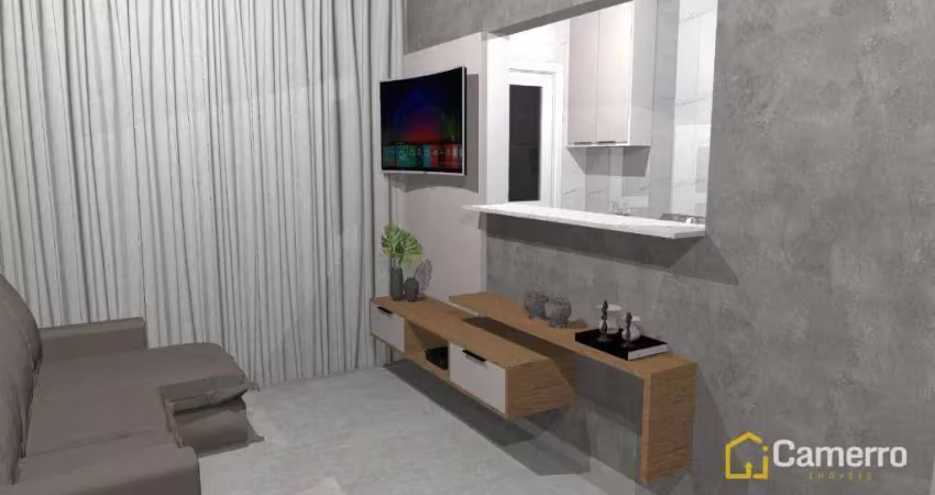 Apartamento com 2 dormitórios, sendo 1 suíte,  à venda, 70 m² por r$ 385.000 - jardim turmalinas - santa bárbara d'oeste/sp