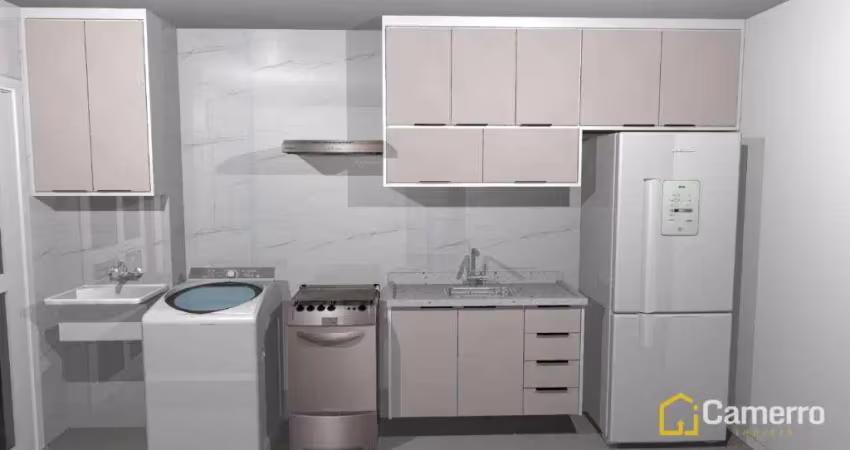 Apartamento com 2 dormitórios, sendo 1 suíte,  à venda, 70 m² por r$ 390.000 - jardim turmalinas - santa bárbara d'oeste/sp