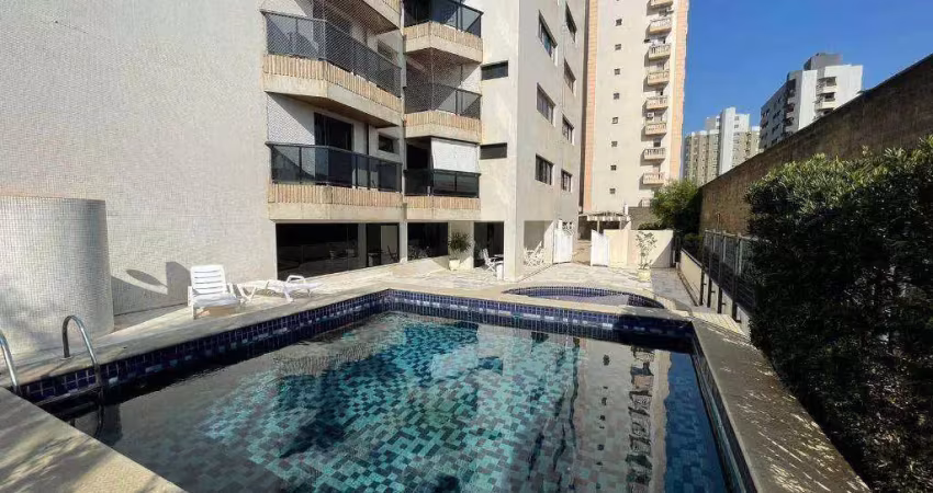 Apartamento com 3 dormitórios para alugar, 201 m² por r$ 5.500/mês - centro - americana/sp