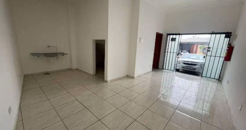 Salão para alugar, 50 m² por r$ 1.200/mês - jardim dona regina - santa bárbara d'oeste/sp