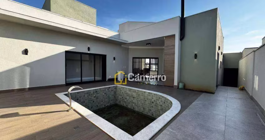 Casa com 3 dormitórios, sendo 3 suítes,  à venda, 250 m² por r$ 2.500.000 - loteamento residencial jardim villagio - americana/sp