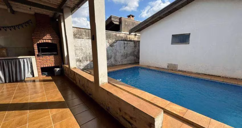 Casa com 3 dormitórios, sendo 2 suítes,  à venda, 204 m² por r$ 650.000 - jardim ipiranga - americana/sp