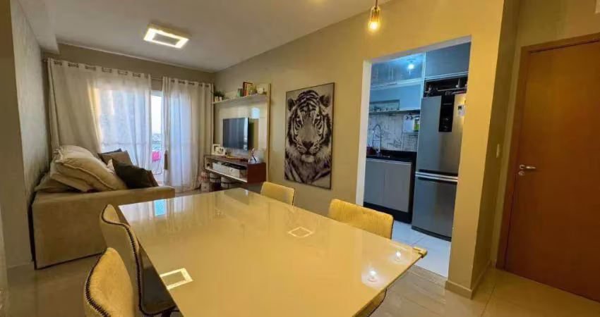 Apartamento com 2 dormitórios, sendo 1 suíte, à venda, 70 m² por r$ 395.000 - dona regina - santa bárbara d'oeste/sp