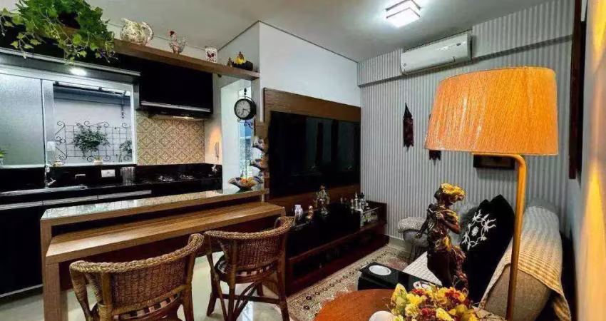 Apartamento com 2 dormitórios à venda, 64 m² por r$ 420.000,00 - vila frezzarim - americana/sp