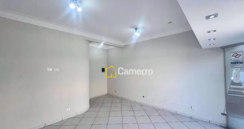 Sala para alugar, 30 m² por r$ 1.500/mês - centro - americana/sp