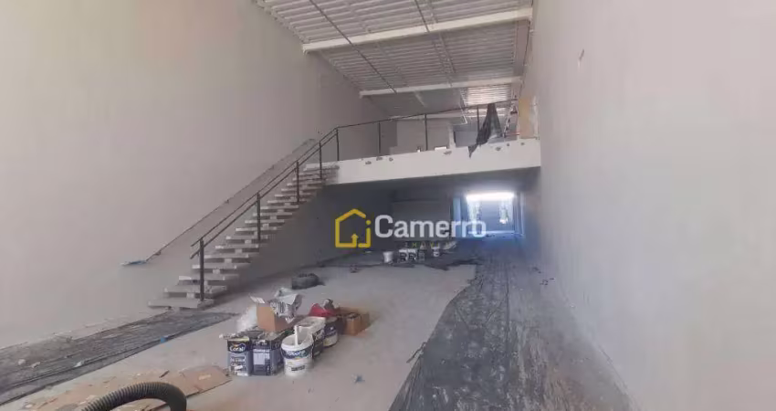 Salão para alugar, 330 m² por r$ 10.000/mês - jardim girassol - americana/sp