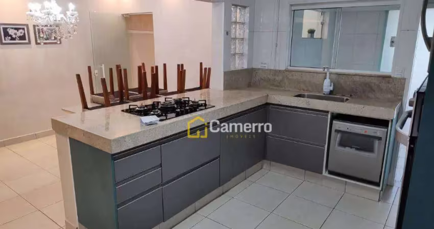 Casa com 3 dormitórios, sendo 1 suíte,  à venda, 124 m² por r$ 650.000 - parque novo mundo - americana/sp